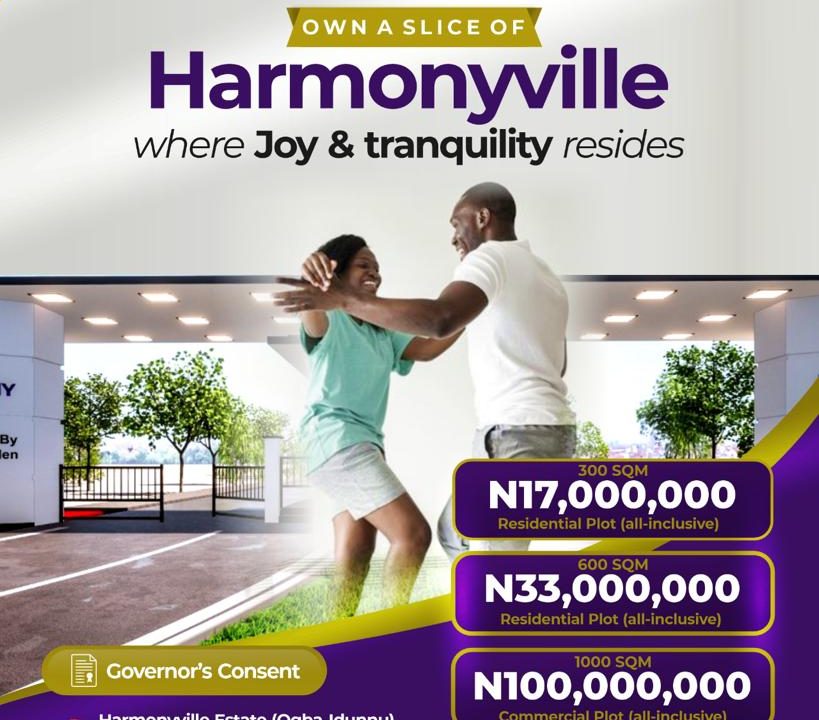 harmony ville estate eleko