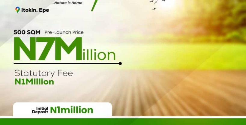 Sitting at the beckon of nature, Epe Gardens phase 4 is that reaffirming proof that you can enjoy sustainable and natural living.