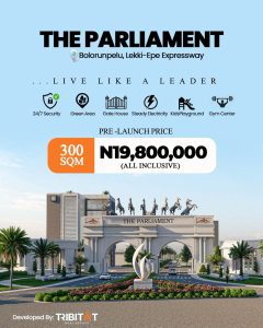 PRIME LUXURY ESTATE ALONG LEKKI EPE EXPRESSWAY.