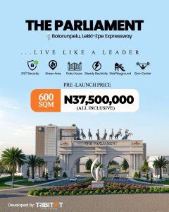 PRIME LUXURY ESTATE ALONG LEKKI EPE EXPRESSWAY.