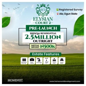 Affordable Luxury Living in Ala, Ogun State