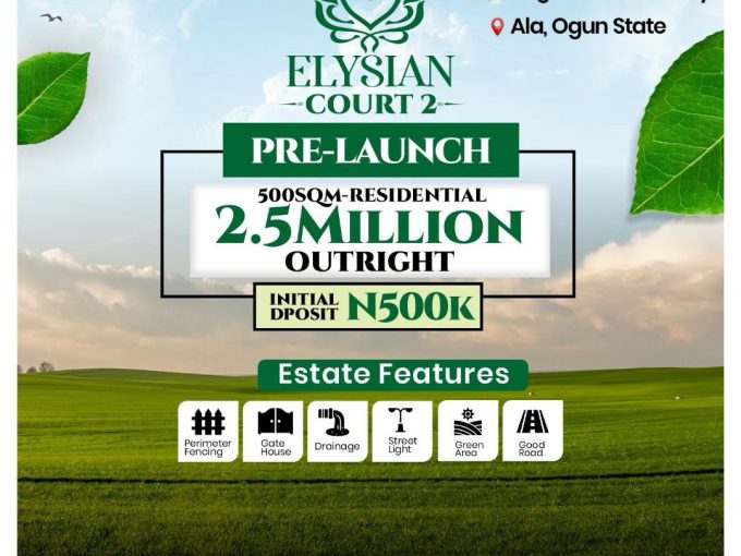 Affordable Luxury Living in Ala, Ogun State