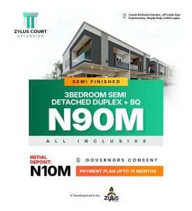 Luxury Duplex for Sale in Bogije 