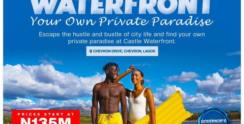 Water Front property for Sale on Chevron Drive, Lekki, Lagos