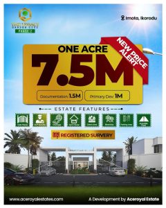 land for sale in ikorodu lagos