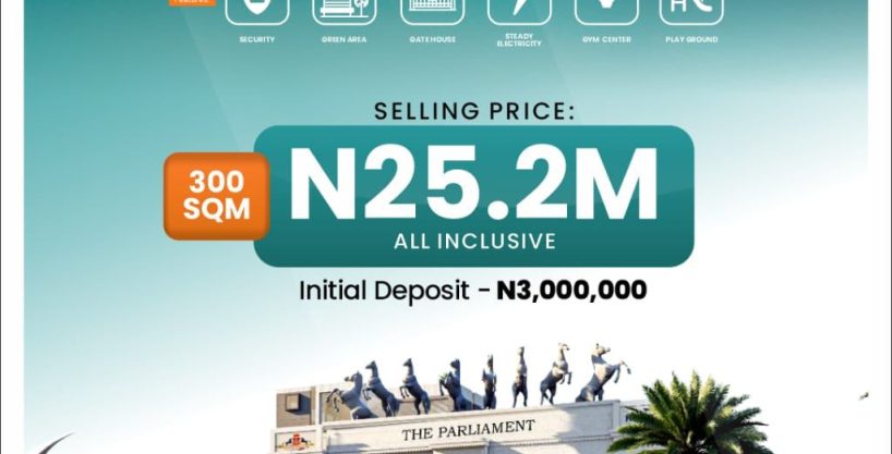 LUXURY LAND FOR SALE IN LEKKI