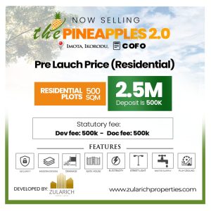 LAND FOR SALE IN IKORODU