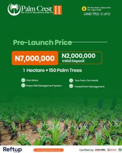 AFFORDABLE FARM LAND FOR SALE IN OGUN STATE
