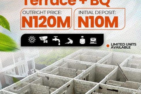 3 BEDROOM TERRACE AJAH - LUXURY HOMES IN AJAH 