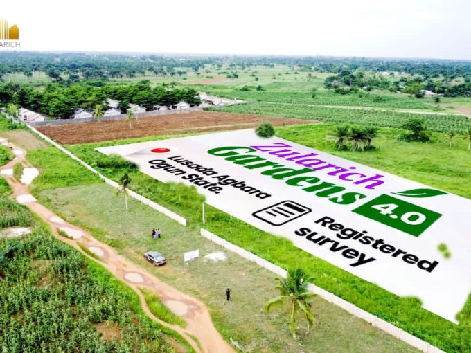 Zularich Garden 4 land for sale in Lusada Agbara Ogun State