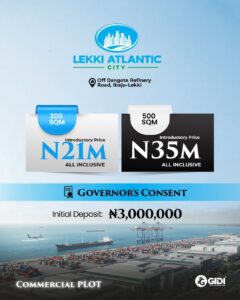 beachfront property for sale in ibeju lekki